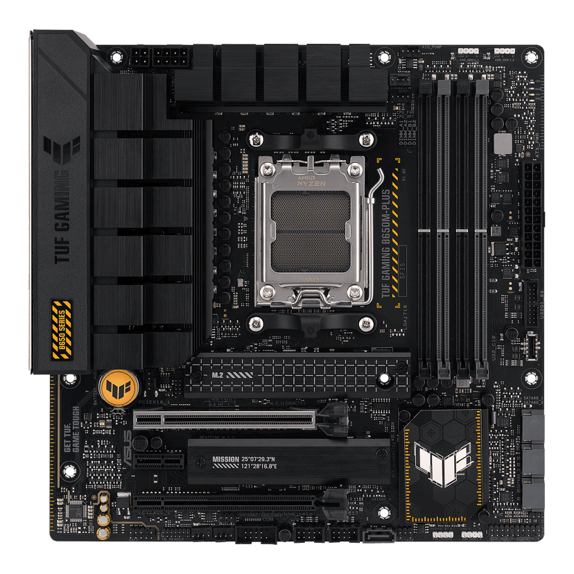 ASUS TUF GAMING B650M-PLUS AM5 Micro-ATX Hovedkort