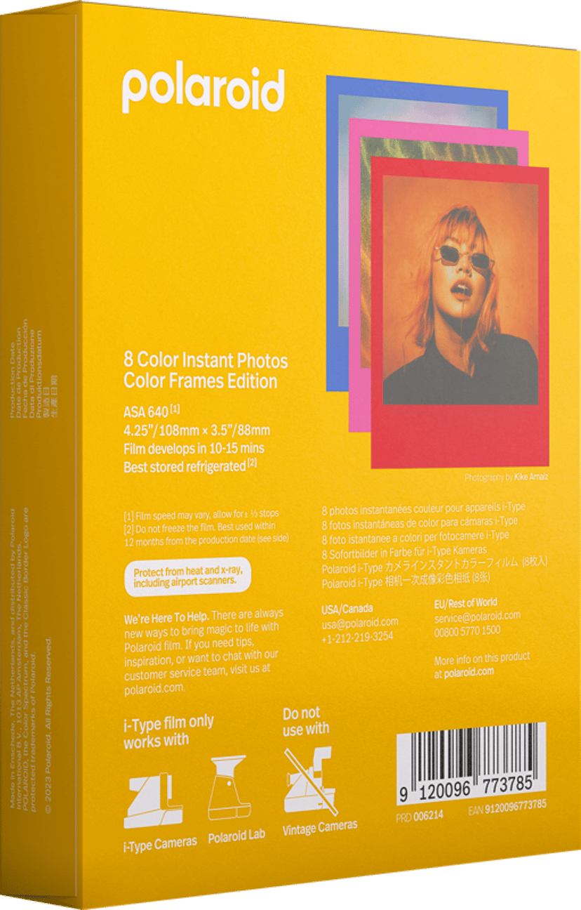 Polaroid Color film for I-type Color Frame