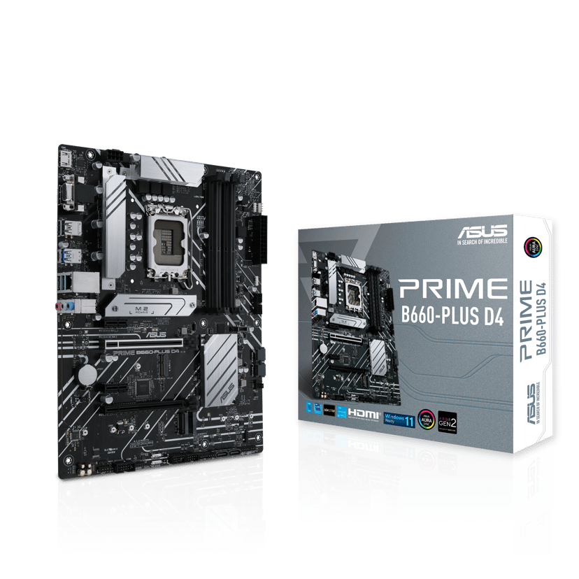 ASUS Prime B660-Plus D4 DDR4 LGA 1700 ATX Moederbord
