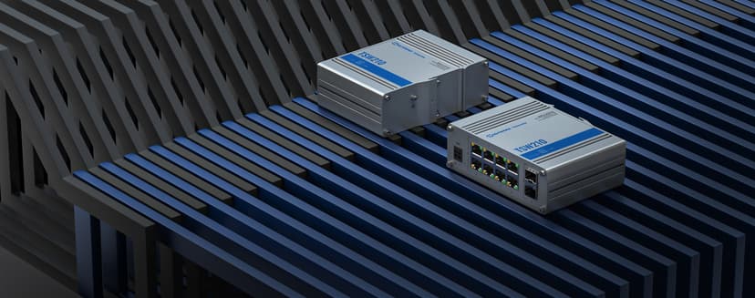 Teltonika TSW210 8-Portars Industriell Switch