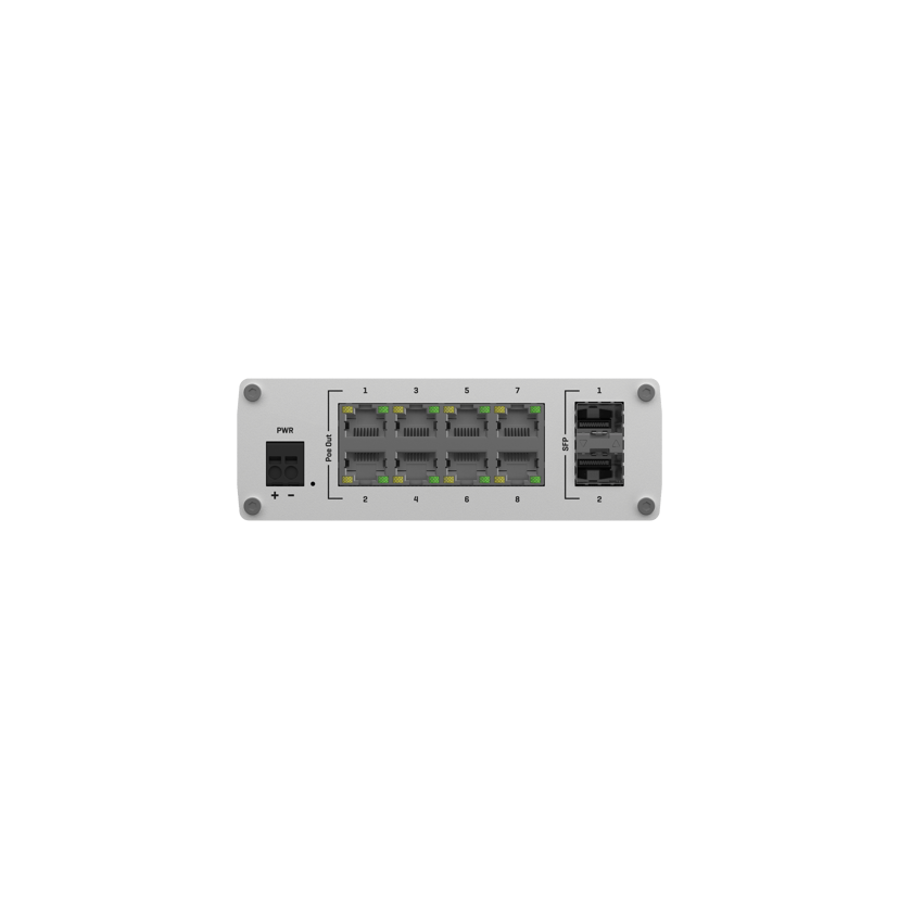 Teltonika TSW210 8-Portars Industriell Switch