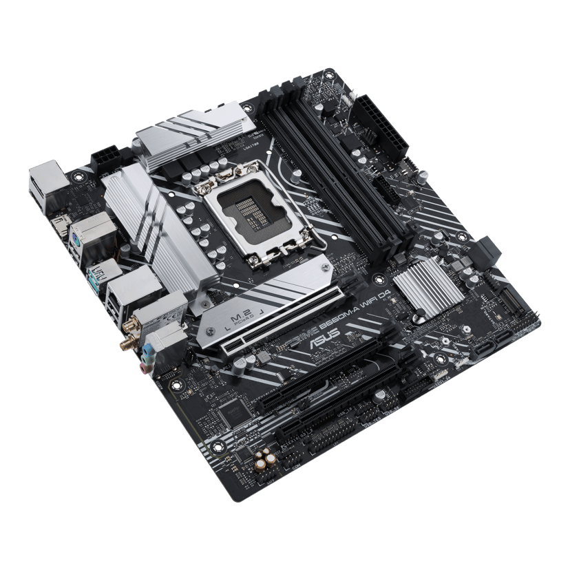 ASUS Prime B660M-A Wifi D4 LGA 1700 micro ATX Bundkort