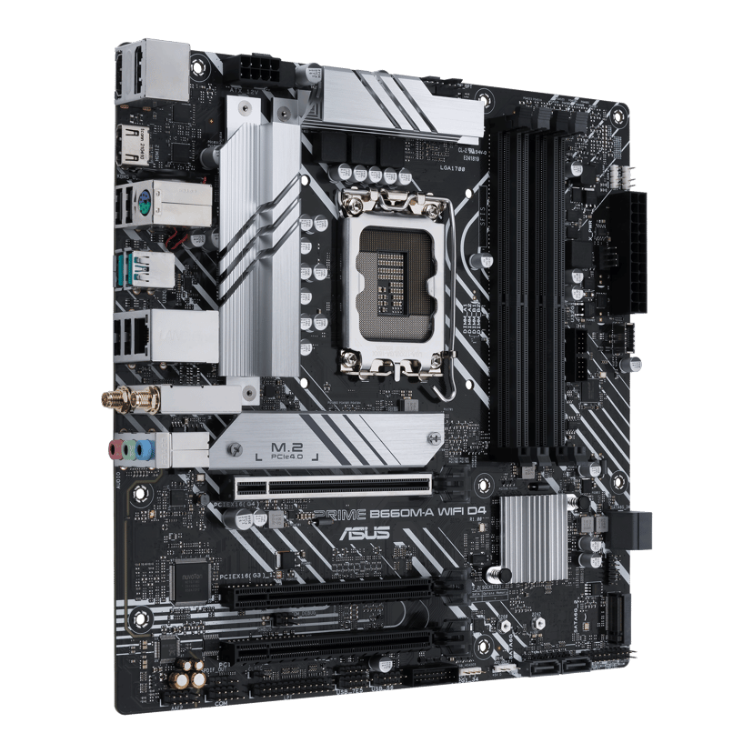ASUS Prime B660M-A Wifi D4 LGA 1700 Micro-ATX Emolevyt