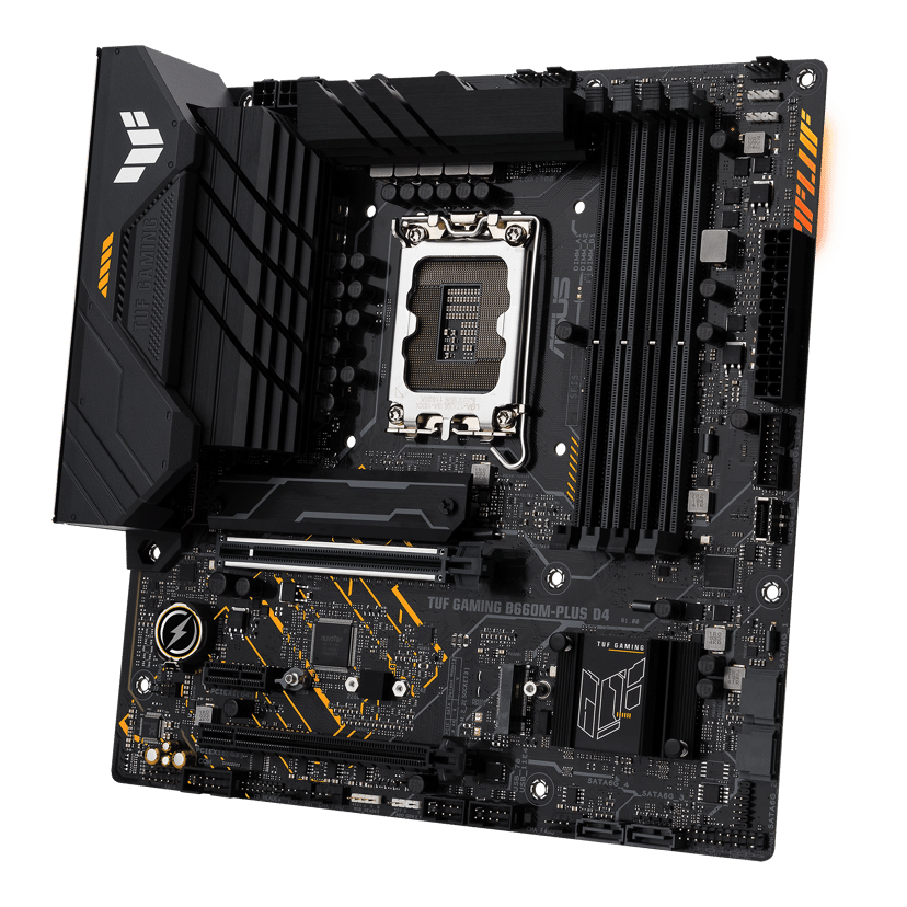 ASUS TUF Gaming B660M-Plus D4 DDR4 LGA 1700 Micro-ATX Bundkort