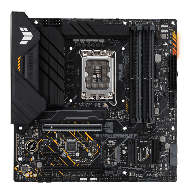 ASUS TUF Gaming B660M-Plus D4 DDR4 LGA 1700 Micro ATX Hovedkort