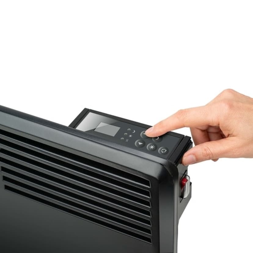 Black & Decker Elektrisk radiator 1 200 watt Svart