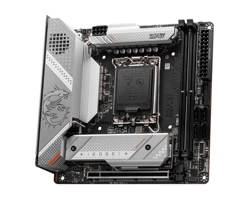 MSI MPG Z790I EDGE WIFI bundkort Intel Z790 LGA 1700 mini ITX LGA 1700 mini ITX Bundkort