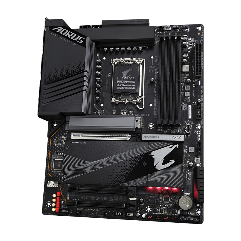 Gigabyte Z790 AORUS ELITE AX moederbord Intel Z790 LGA 1700 ATX LGA 1700 ATX Moederbord