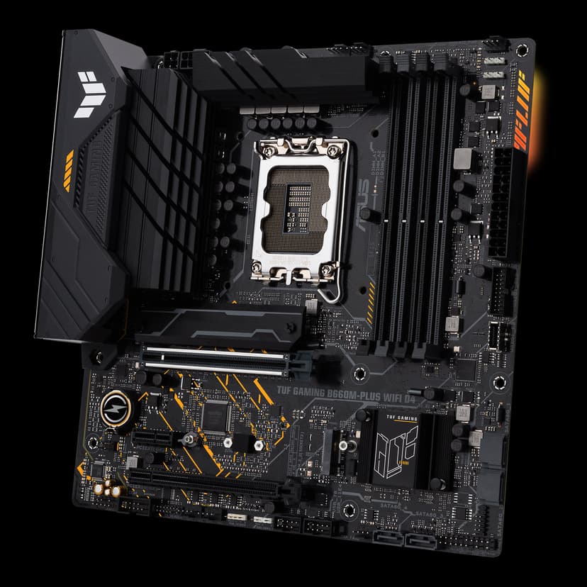 ASUS TUF GAMING B660M- PLUS WIFI D4 Intel B660 LGA 1700 micro ATX LGA 1700 micro ATX