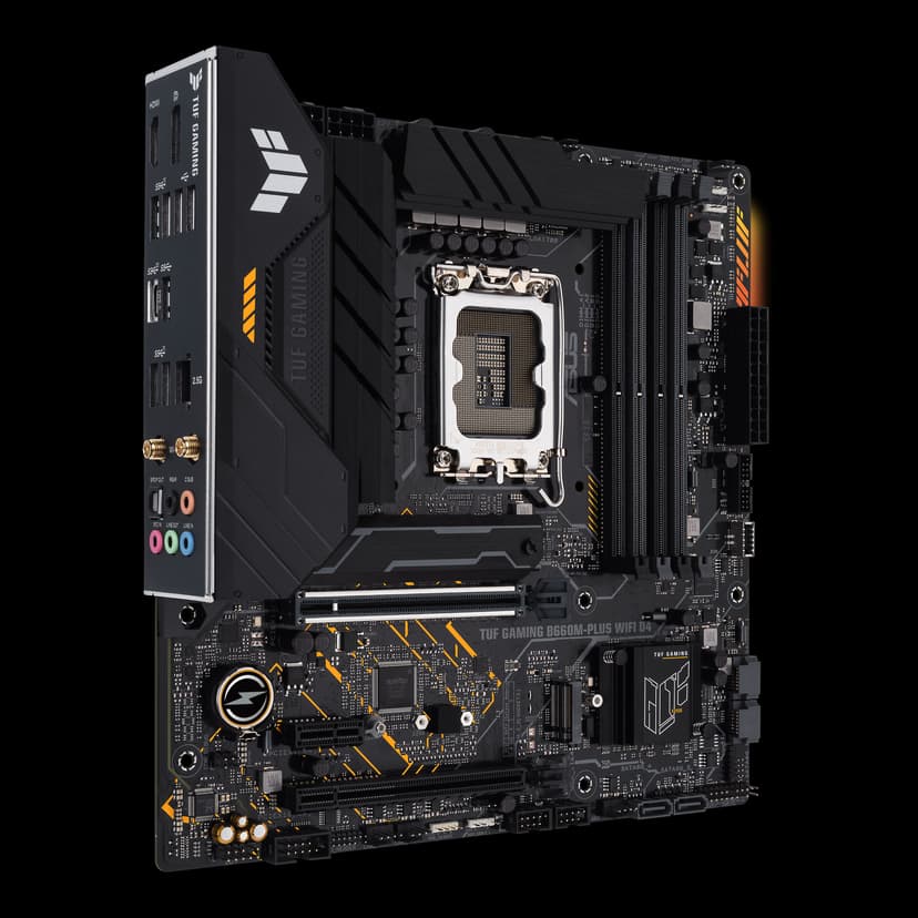 ASUS TUF GAMING B660M- PLUS WIFI D4 Intel B660 LGA 1700 micro ATX LGA 1700 micro ATX