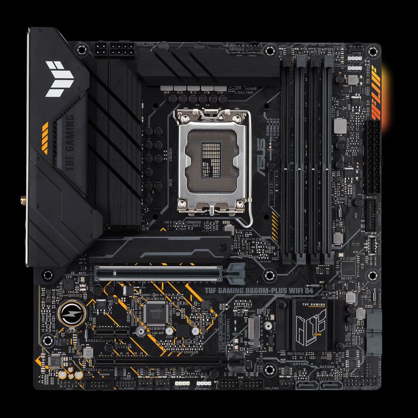 ASUS TUF GAMING B660M- PLUS WIFI D4 Intel B660 LGA 1700 micro ATX LGA 1700 micro ATX
