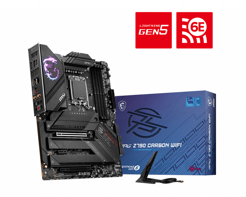 MSI MPG Z790 Carbon WIFI LGA 1700 ATX Bundkort