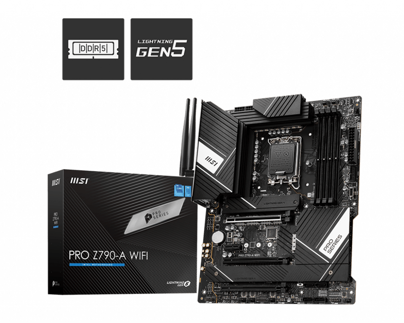 MSI Pro Z790-A WIFI LGA 1700 ATX Moderkort