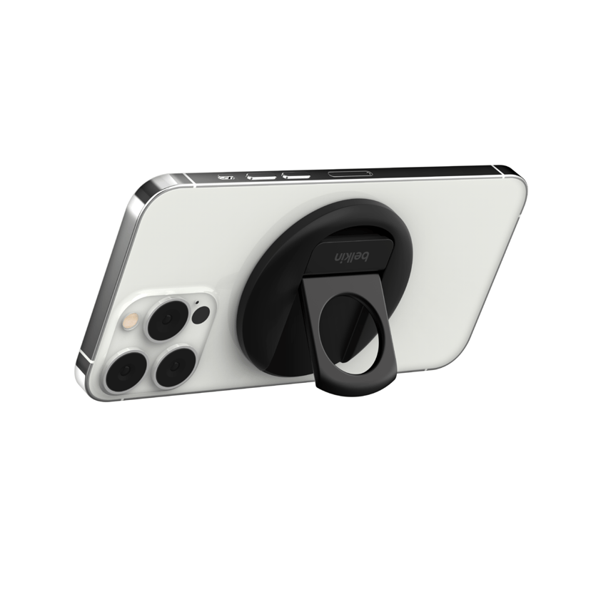 Belkin iPhone-teline MagSafella Mac-kannettaville