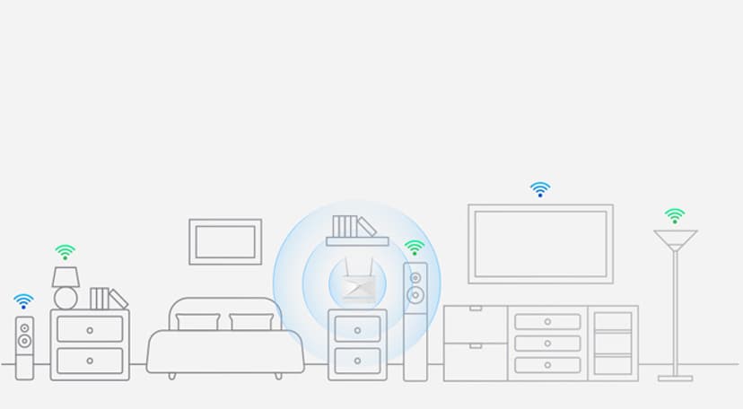 D-Link EAGLE PRO AI trådlös router Gigabit Ethernet Singel-band (2,4 GHz) 4G Vit