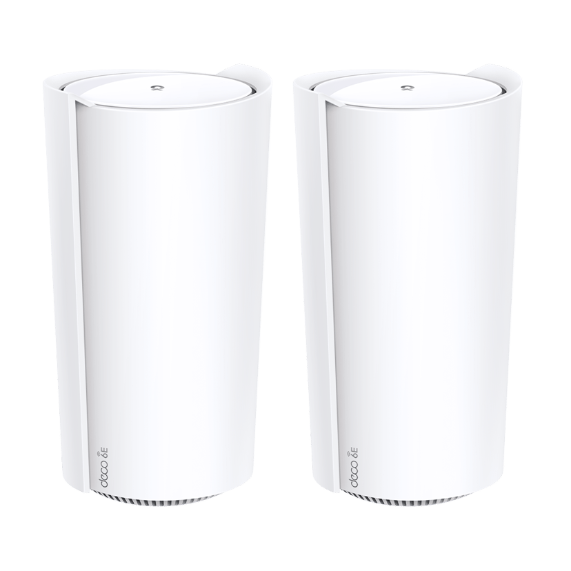 TP-Link Deco XE200(2-pack) Kolmikaista (2,4 GHz/5 GHz/6 GHz) Wi-Fi 6E (802.11ax) Valkoinen 1 Sisäinen