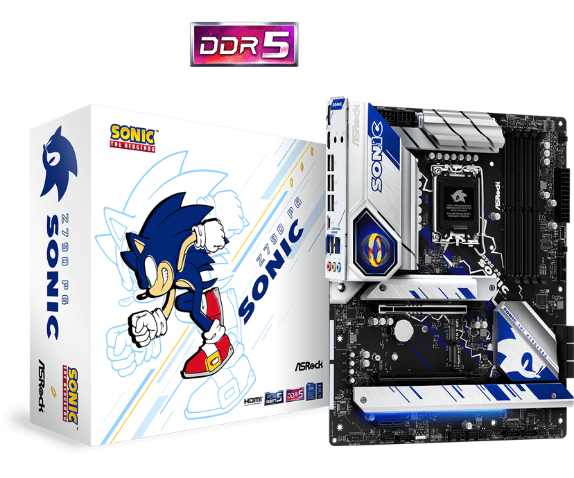ASRock Z790 PG Sonic LGA 1700 ATX Moderkort
