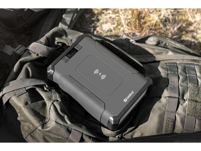 Sandberg Survivor Powerbank 8-in-1 96000mAh 307.2, 96000Wh Sort