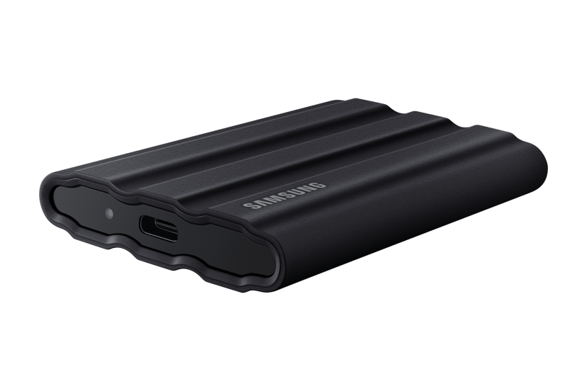 Samsung T7 Shield 4TB Rugged Portable SSD USB-C Sort