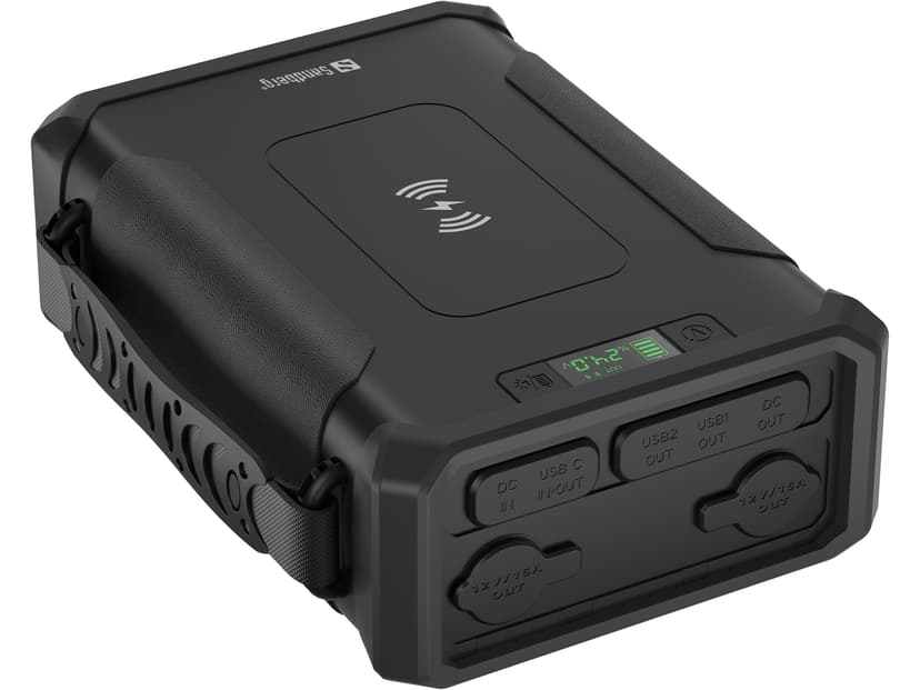 Sandberg Survivor Powerbank 8-in-1 96000mAh 307.2, 96000Wh Svart