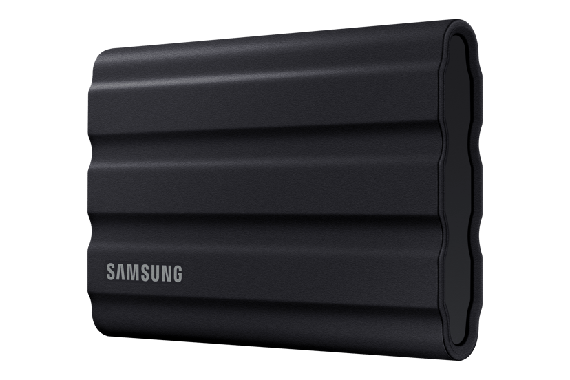 Samsung T7 Shield 4TB Rugged Portable SSD USB-C Sort
