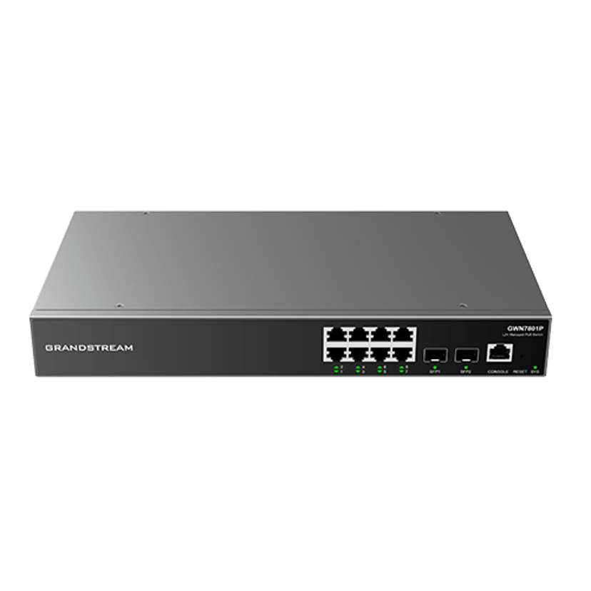 Grandstream GWN7801P 8-Port 2SFP PoE 120W Switch