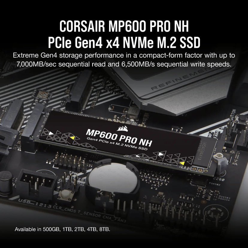 Corsair MP600 PRO NH 8TB SSD M.2 PCIe 4.0