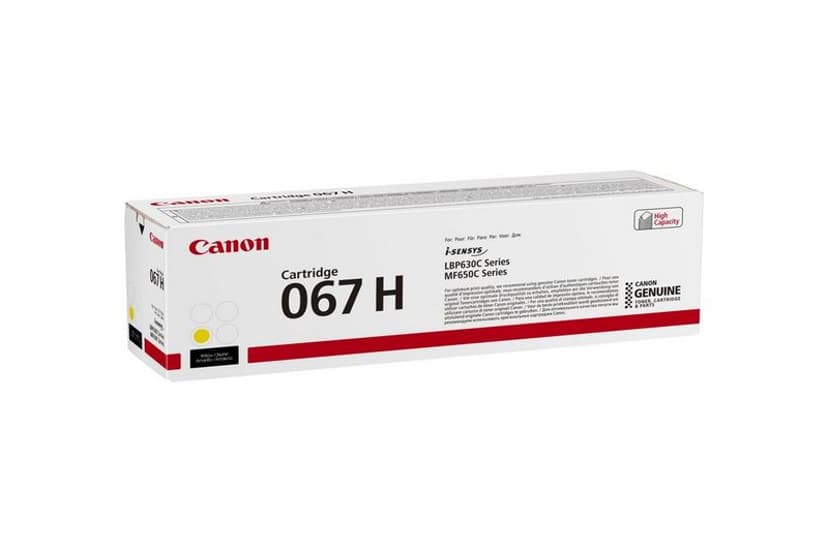 Canon Toner Yellow 067 H Y 2.35K