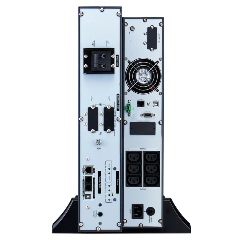 APC SRVL1KRILRK strömskydd (UPS) Dubbelkonvertering (Online) 1 kVA 900 W 6 AC-utgångar