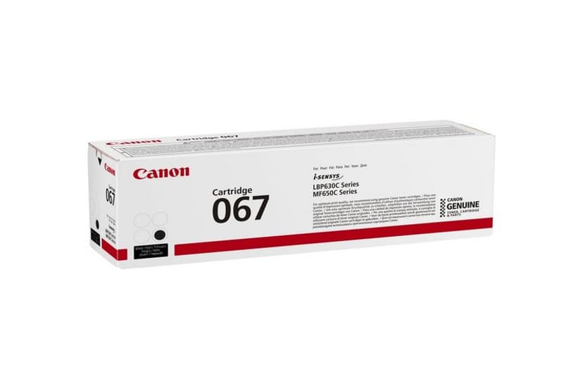 Canon Toner Black 067 BK 1.35K