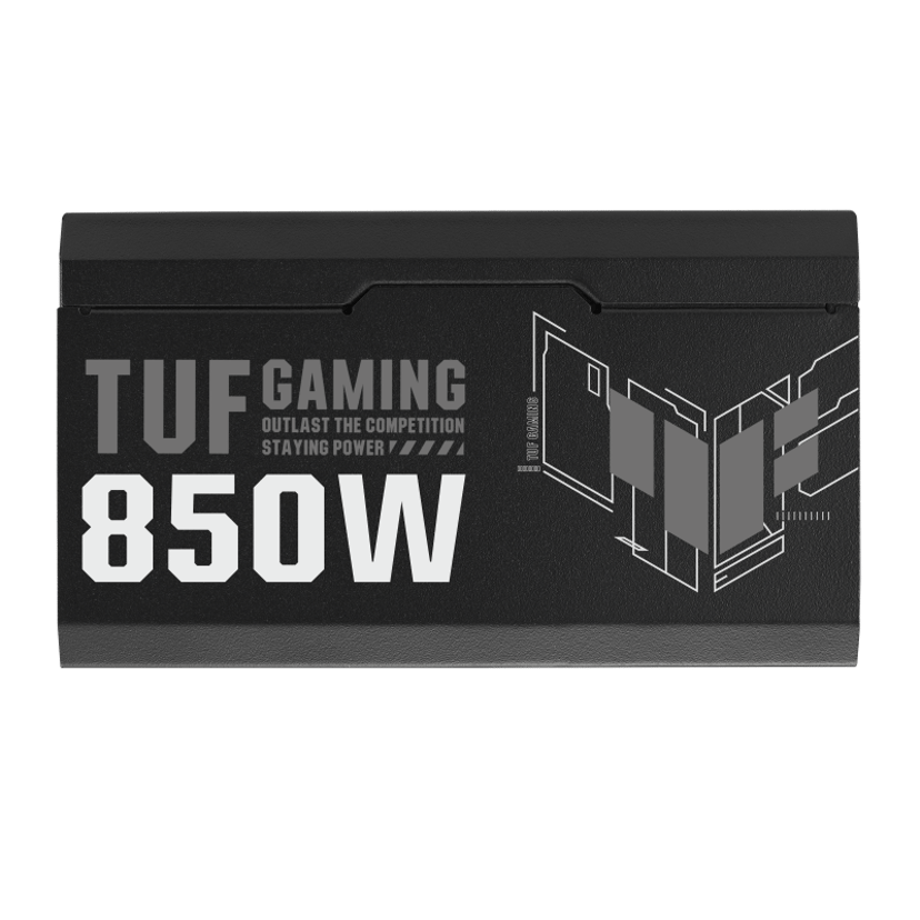 ASUS Tuf Gaming 850w Psu 80+ Gold Fully Modular Atx 3.0 850W ATX 80 PLUS Gold Strømforsyning