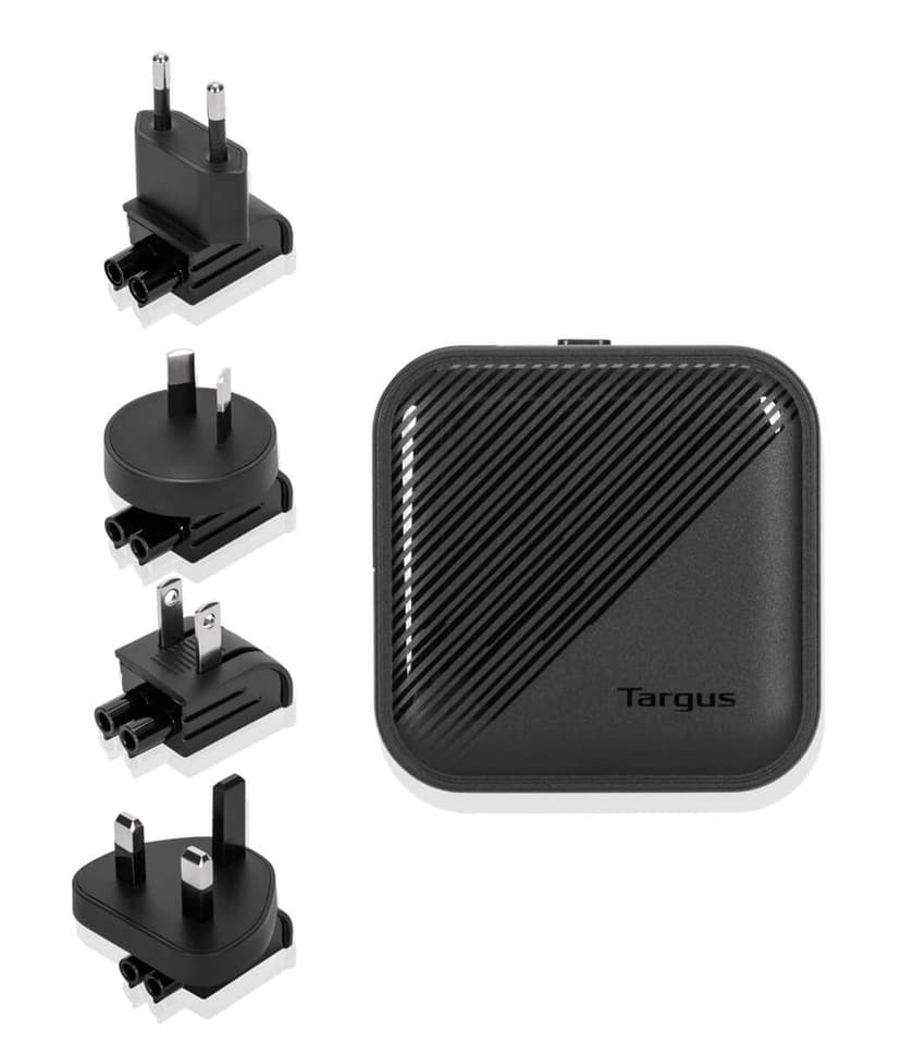 Targus Gan Wall Charger Usb-c Pd 65w Svart