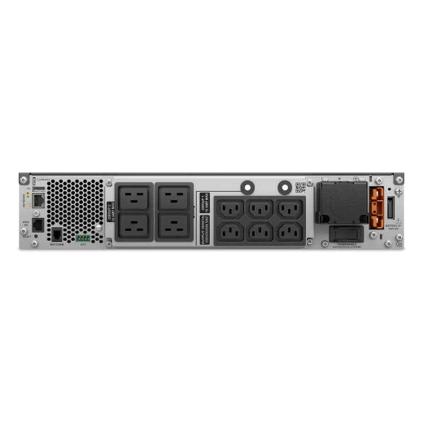 APC SRTL5KRM2UI uforstyrrbar strømforsyning (UPS) Dobbeltkonvertering (Online) 5 kVA 5000 W 10 AC-utganger