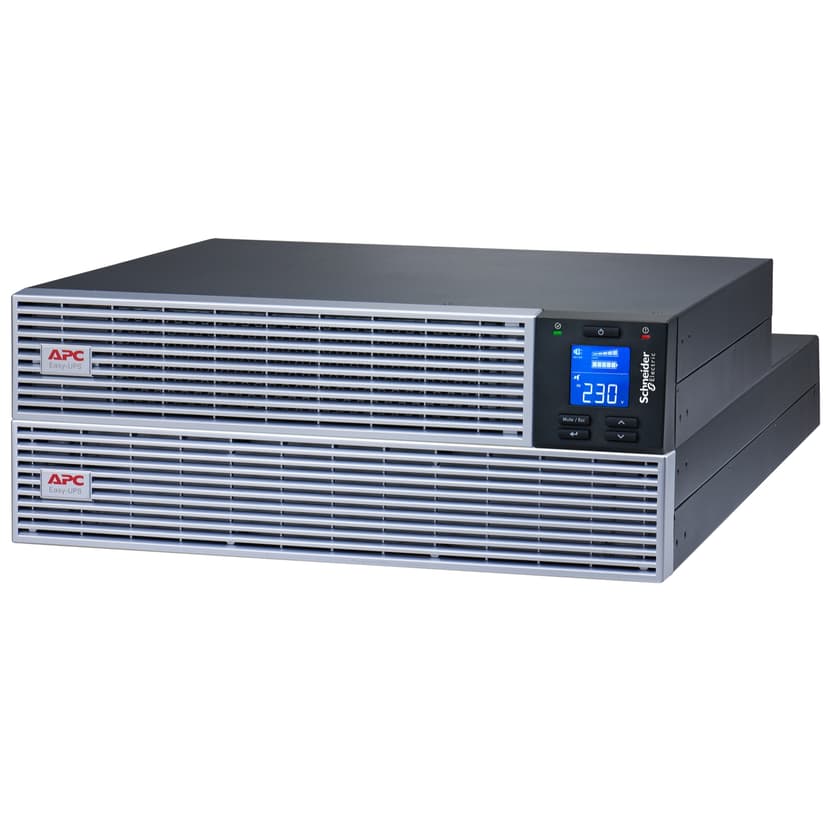 APC SRVL3KRILRK uforstyrrbar strømforsyning (UPS) Dobbeltkonvertering (Online) 3 kVA 2700 W 7 AC-utganger