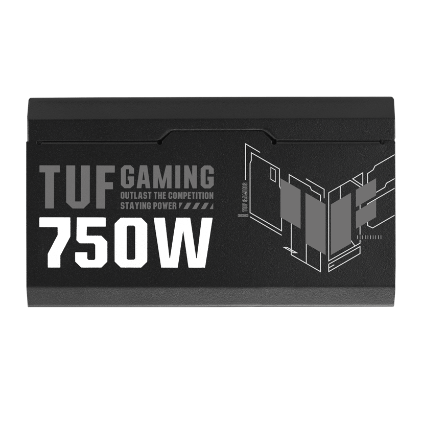ASUS Tuf Gaming 750w Psu 80+ Gold Fully Modular Atx 3.0 750W ATX 80 PLUS Gold Strømforsyning