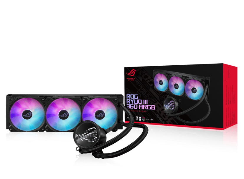 ASUS ROG Ryuo III 360 ARGB AiO vattenkylare Svart