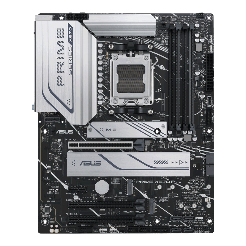 ASUS PRIME X670-P-CSM Socket AM5 ATX Hovedkort