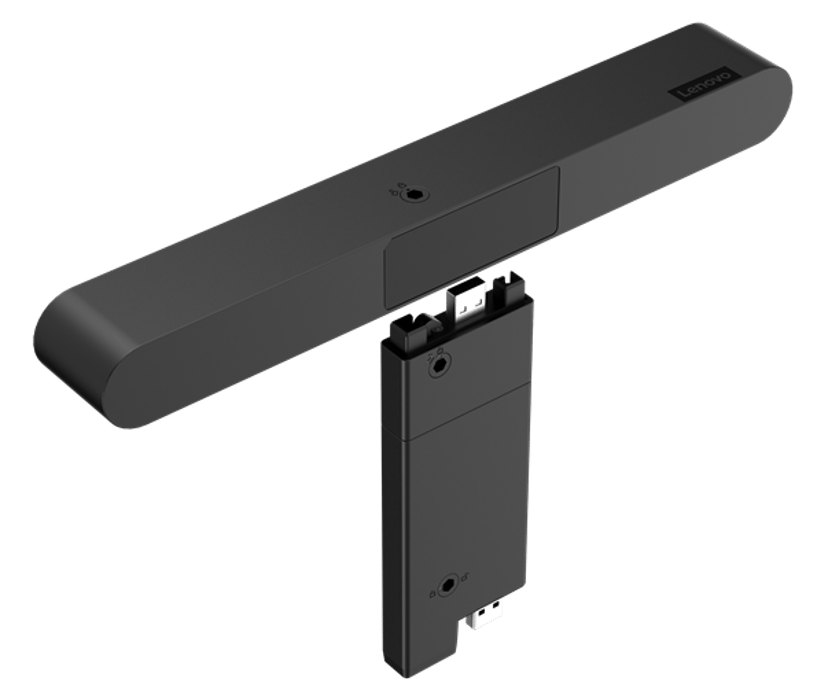 Lenovo 4XD1J05151 soundbar-högtalare Svart 2.0 kanaler 4 W Svart