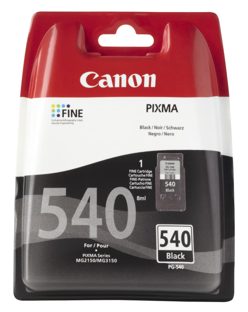 Canon Muste Musta PG-540 - MG3550