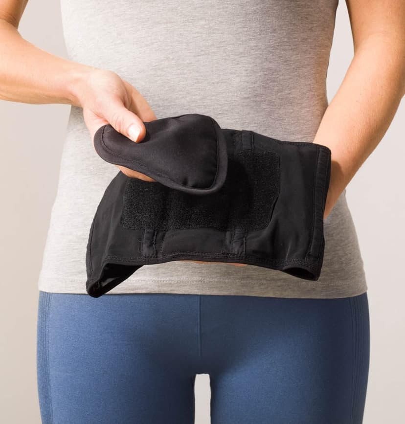 SWEDISH POSTURE Stabilize Ländryggsbälte L Svart