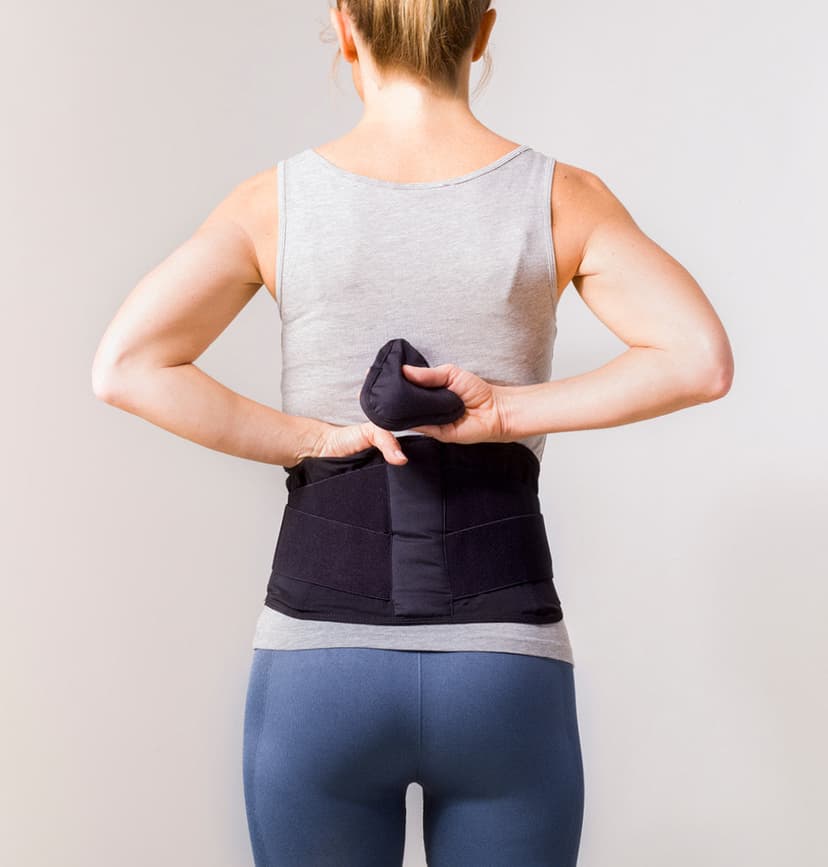 SWEDISH POSTURE Stabilize -tukivyö L, musta