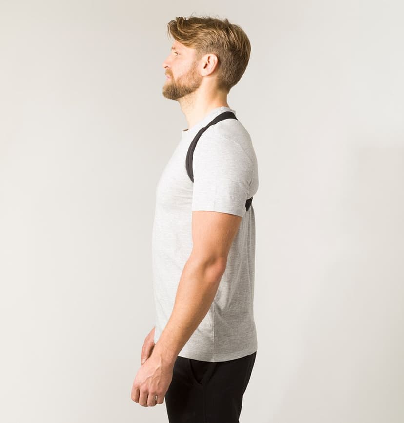 SWEDISH POSTURE Holdningsstøtte Flexi One-Size Svart