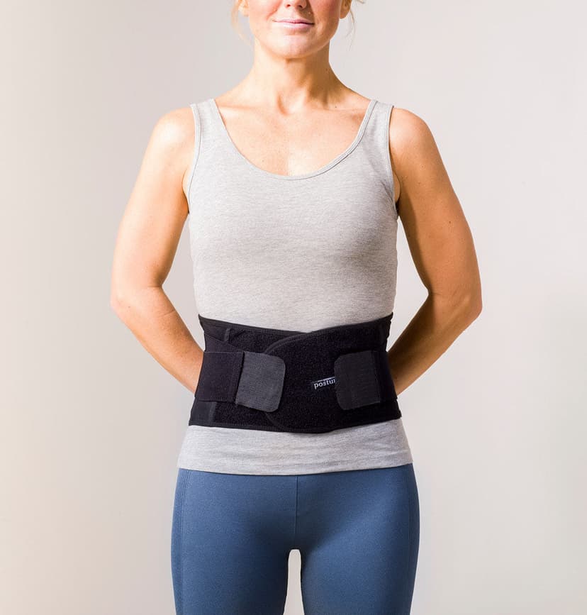 SWEDISH POSTURE Stabilize Ländryggsbälte M Svart