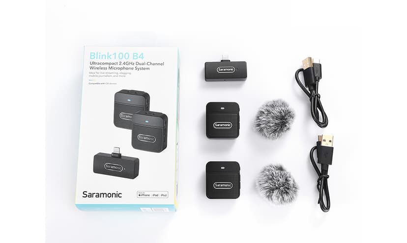 Saramonic Blink 100 B4 - Trådlöst Mikrofonsystem för Lightning