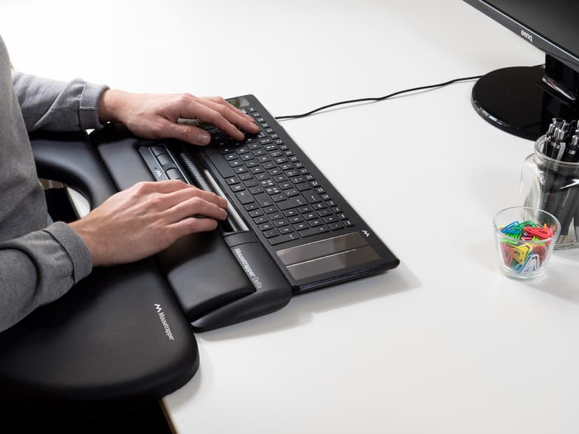 Mousetrapper Delta Regular USB-A Rullestav Sort