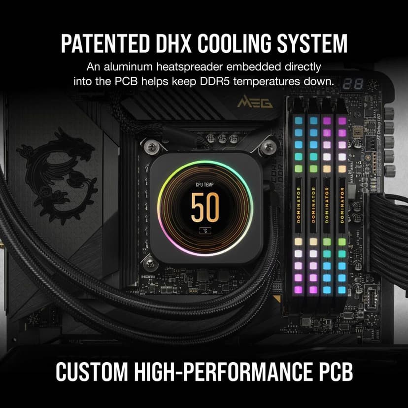 Corsair Dominator Platinum 64GB 5600MHz DDR5 288-pin DIMM