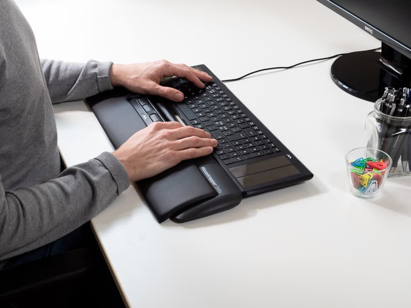 Mousetrapper Delta Extended USB-A Rullstav Svart