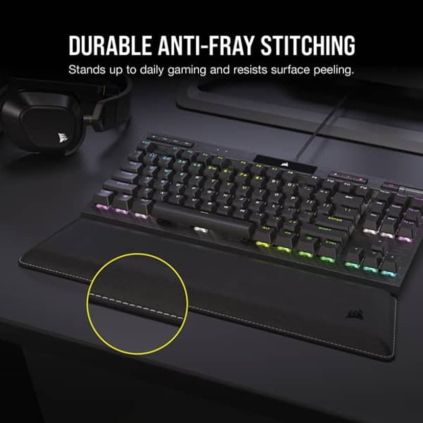 Corsair Cushioned Dual-Layer Palm Rest - Tenkeyless
