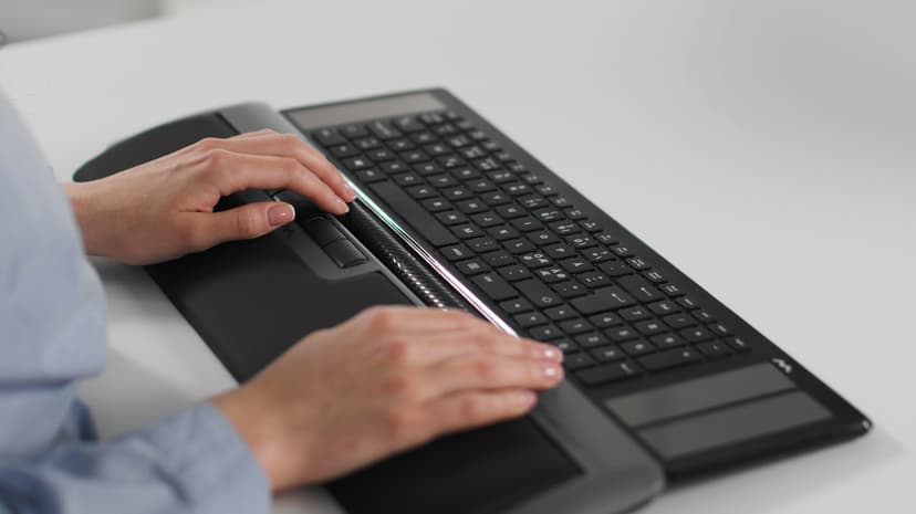 Mousetrapper Delta Extended USB-A Control Bar Zwart, Grijs
