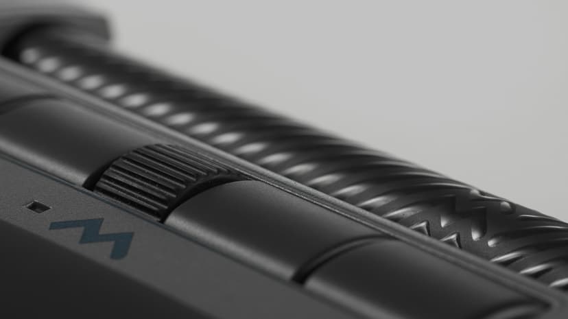 Mousetrapper Delta Extended USB-A Rullestav Sort, Grå